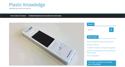 Desktop Screenshot of plasticknowledge.com